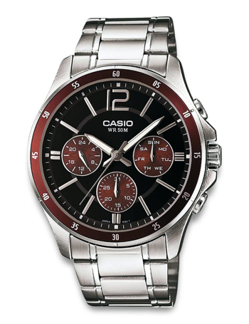 Køb dit nye Casio model MTP-1374PD-5AVEF, hos Urogsmykker.dk