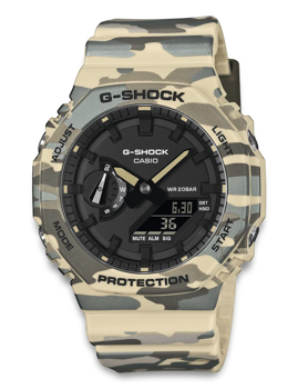 Køb dit nye Casio model GA-2100CM-5AER, hos Urogsmykker.dk