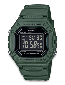 Køb dit nye Casio model W-218H-3BVEF, hos Urogsmykker.dk