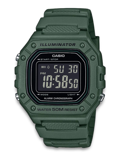 Køb dit nye Casio model W-218H-3BVEF, hos Urogsmykker.dk