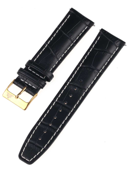Model 22 mm schwarz - gold, autoriseret forhandler Urogsmykker
