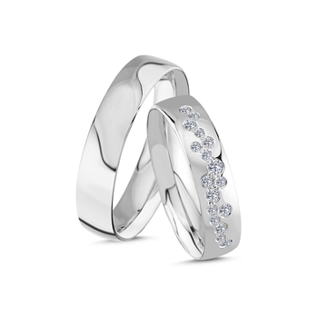 UrogSmykker.dk har Model A4146-025-14H, Hvid guld